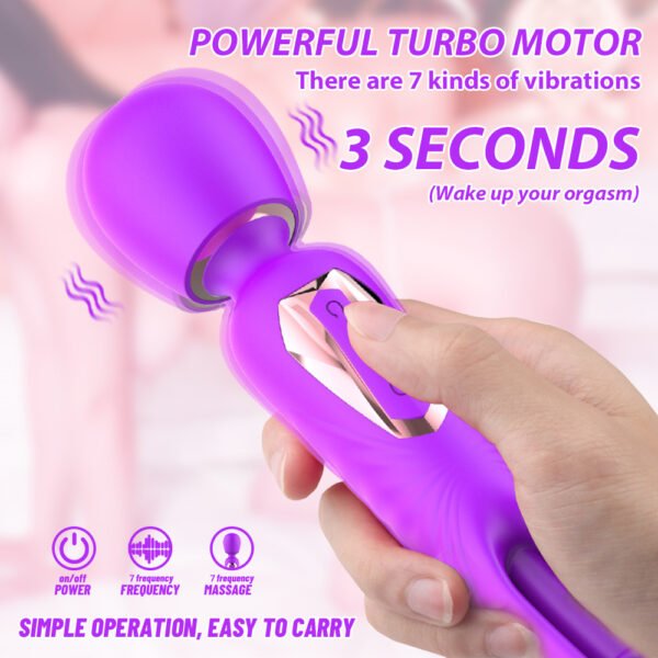 Adult Sex Toys Female Slap Vibrator, Couple Sex Toys With 7 Slap And 10 Vibration   Modes, Female G-spot Clitoral Dildo